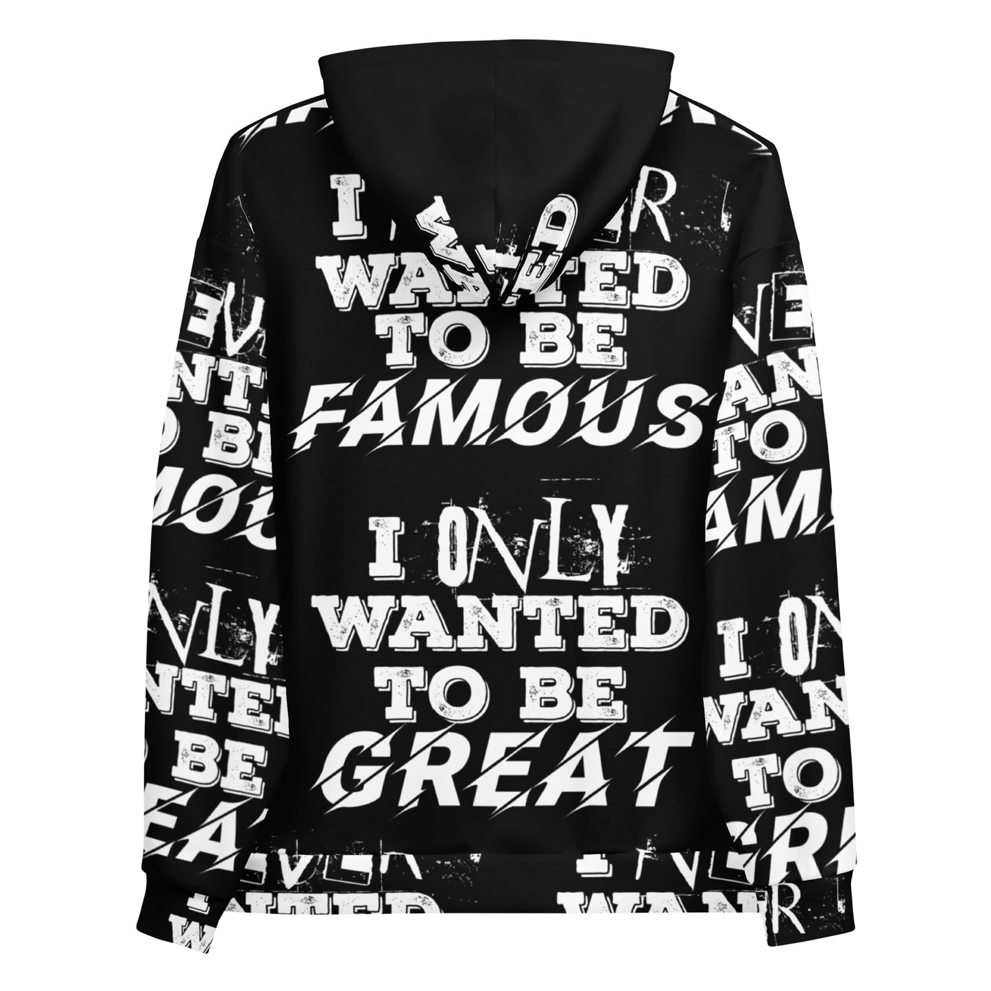 Unisex Hoodie "I Never Wanted to be Famous"