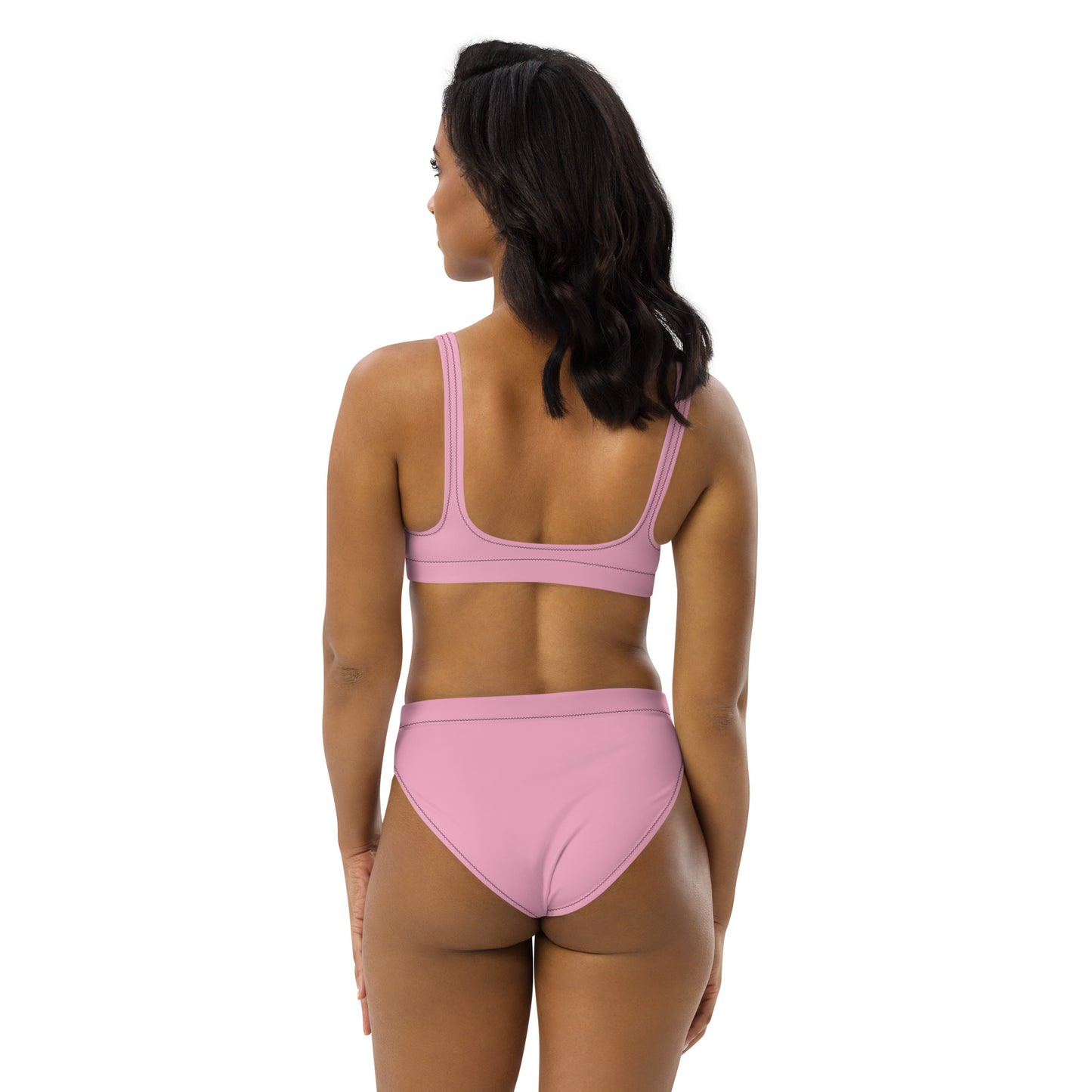 Women's High Waist RB Bikini - Soft Pink