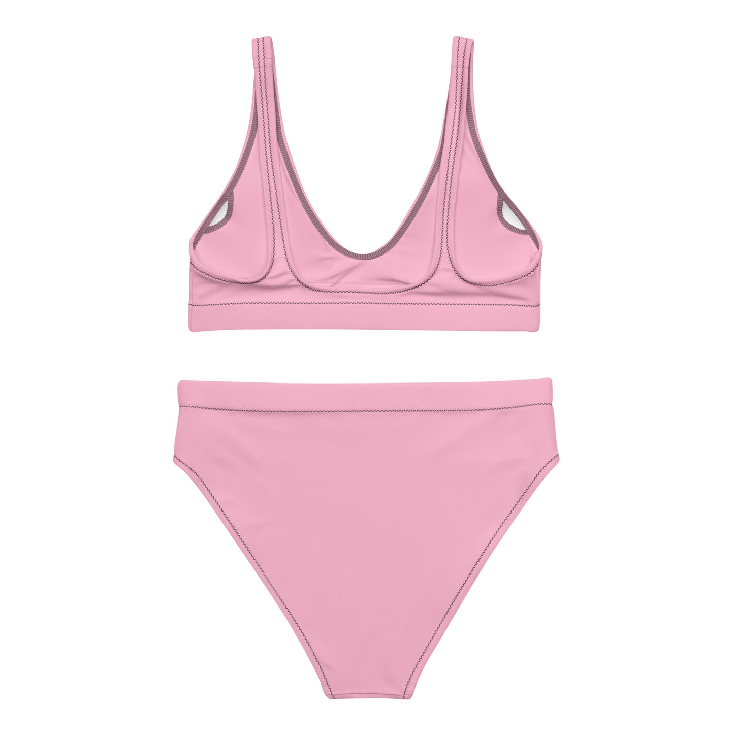 Women's High Waist RB Bikini - Soft Pink