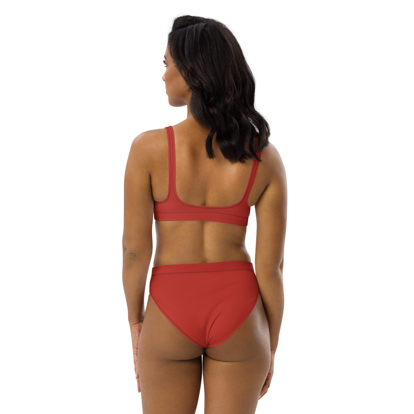 Women's Women's High Waist RB Bikini - Harley Davidson Red