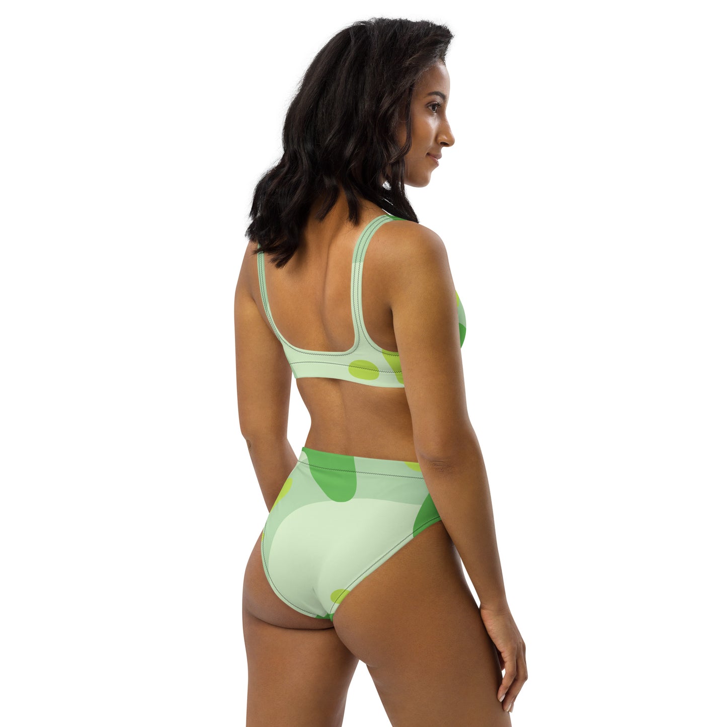 Women's High Waist RB Bikini - Nickelodeon Slime