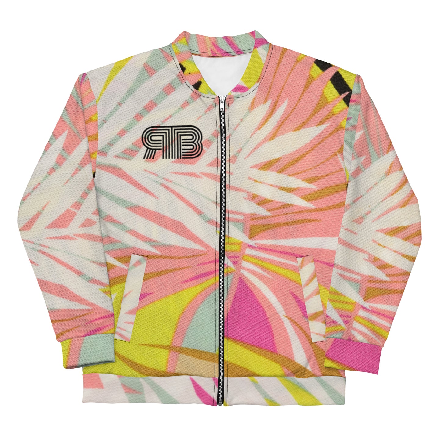 RB Unisex Bomber Jacket (Flower Grass)