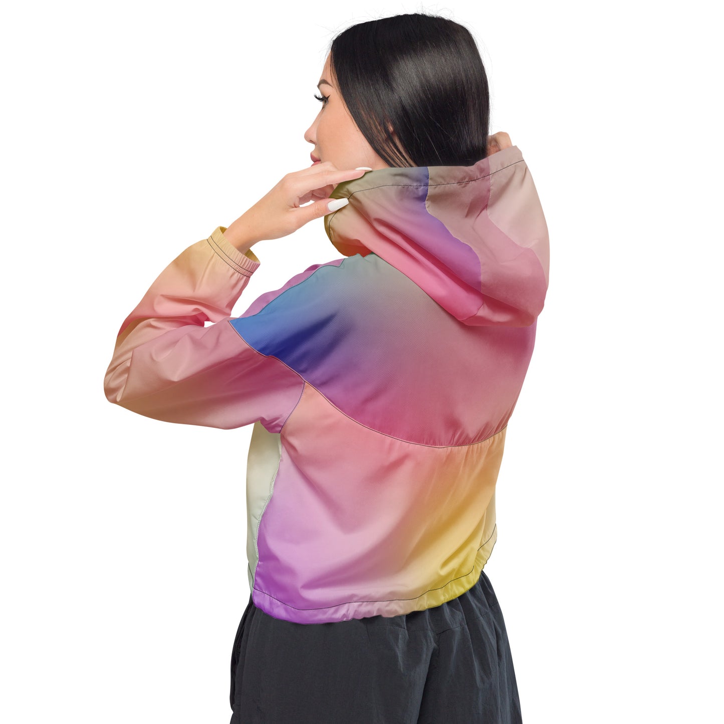 Official Members Candy Cropped Windbreaker (Women's)