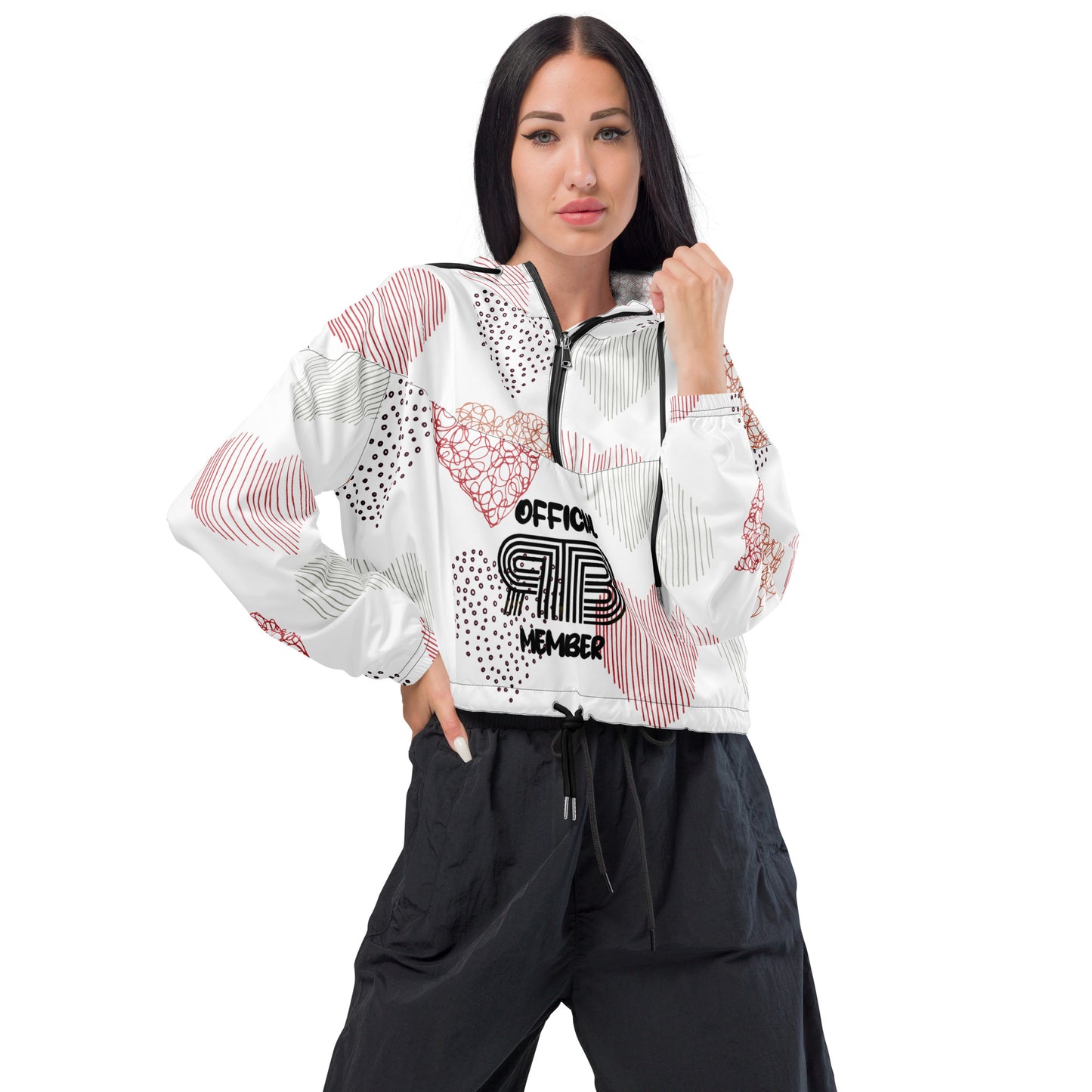 Official Members Lovely Cropped Windbreaker (Women's)