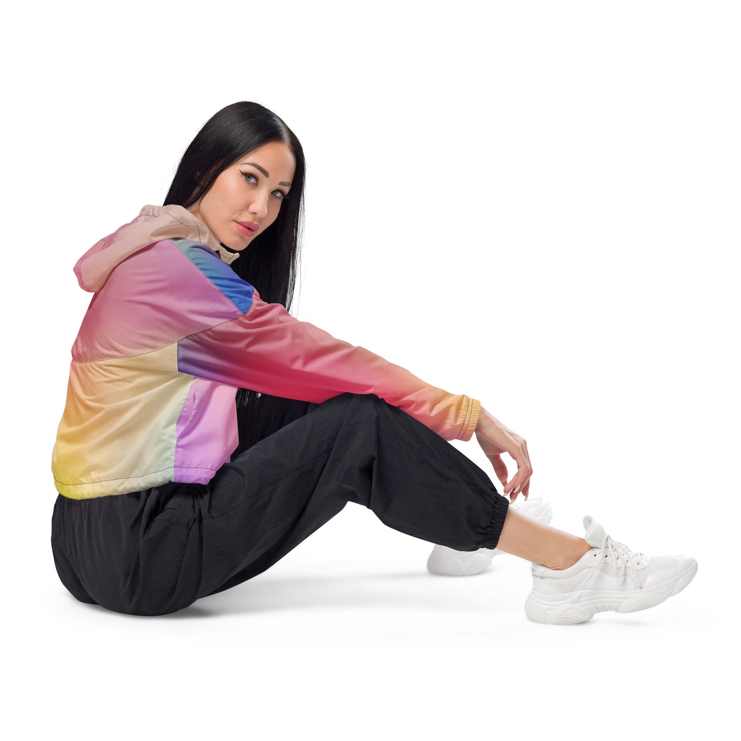 Official Members Candy Cropped Windbreaker (Women's)