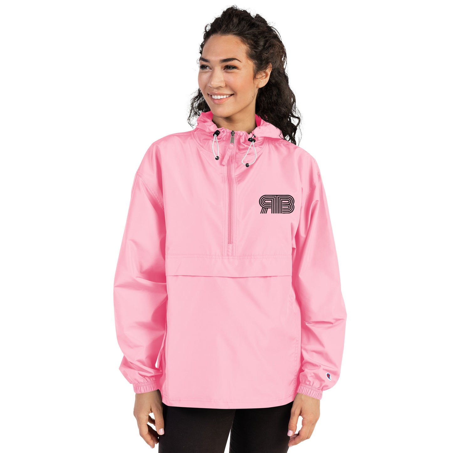 RB Champion Packable Jacket (Bright Pink)