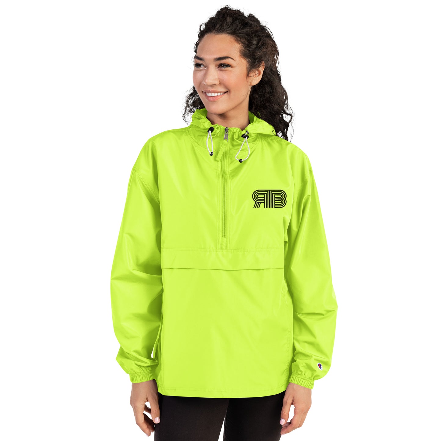 RB Champion Packable Jacket (Safety Green)