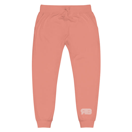 Classic RB "Dusty Rose" Fleece Joggers