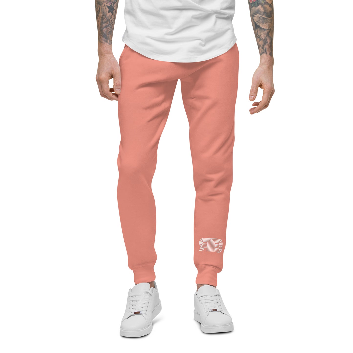 Classic RB "Dusty Rose" Fleece Joggers