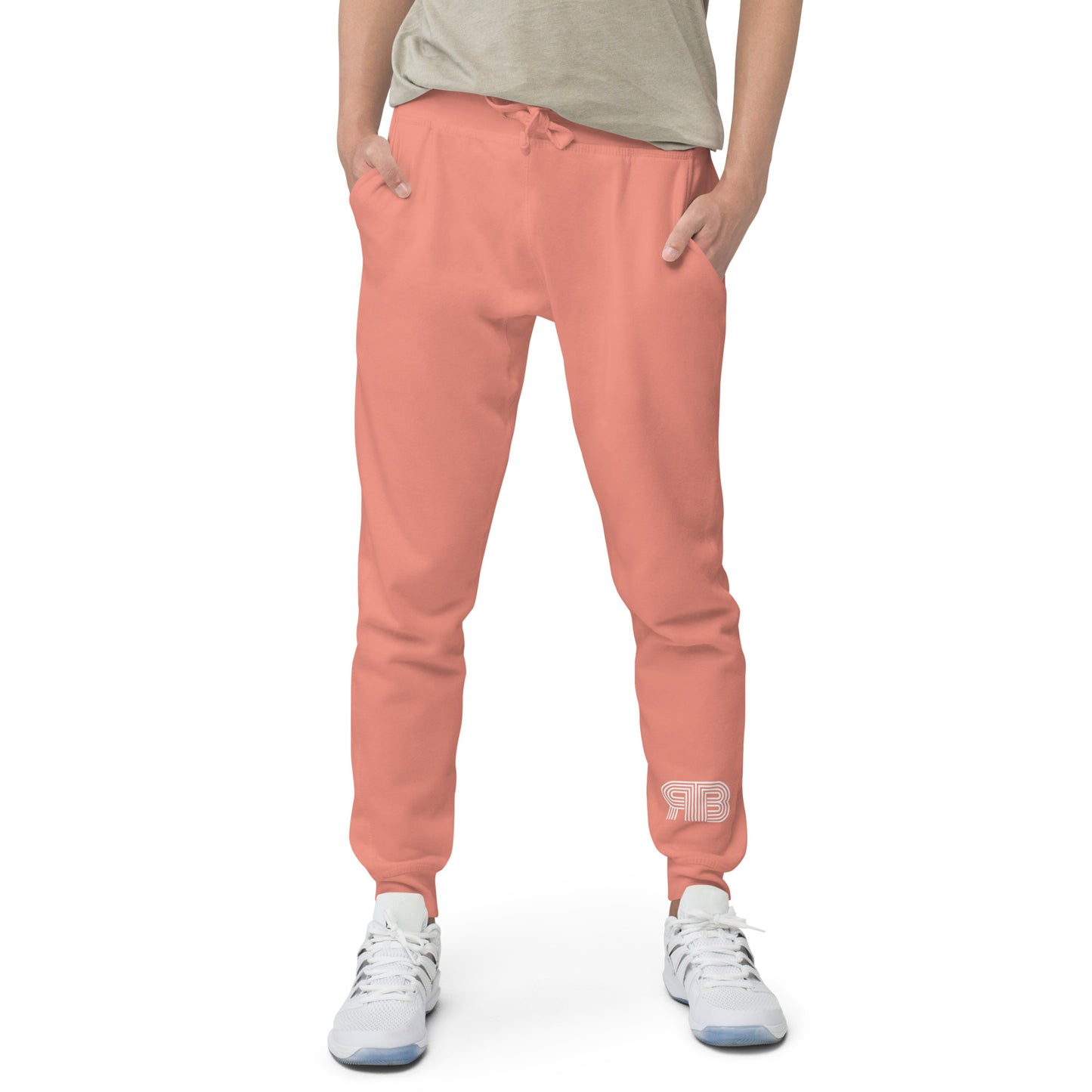 Classic RB "Dusty Rose" Fleece Joggers