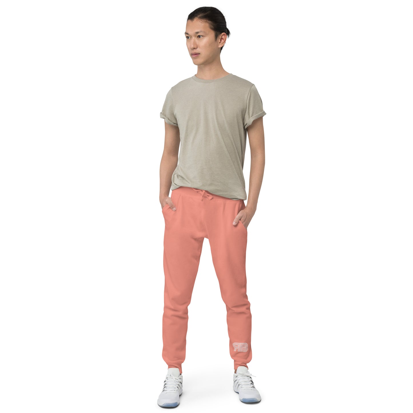 Classic RB "Dusty Rose" Fleece Joggers