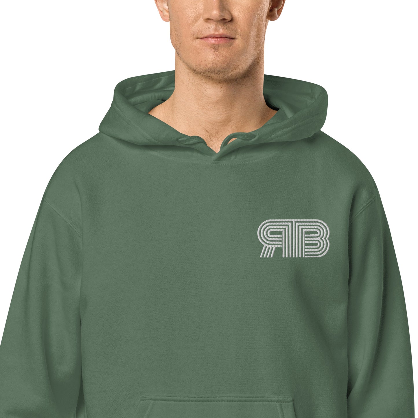 Pigment Dyed RB Hoodie