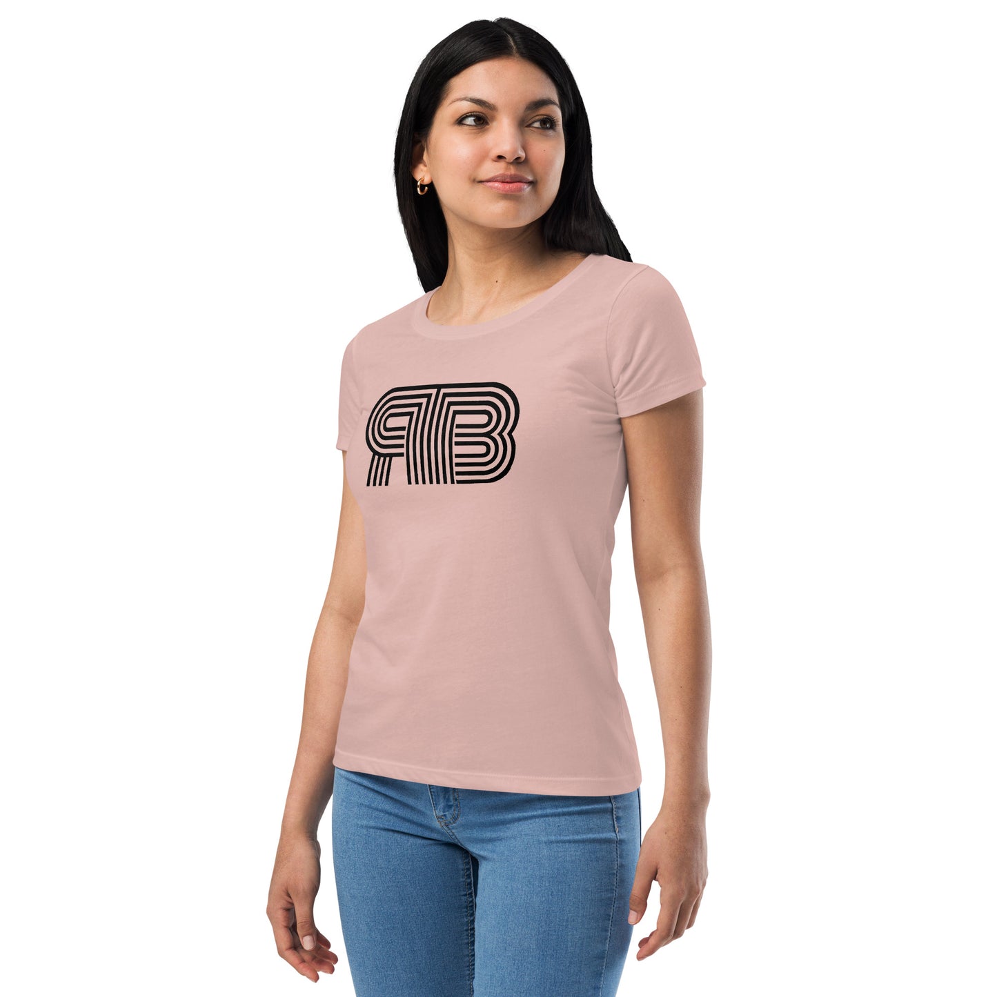 RB Women’s fitted t-shirt
