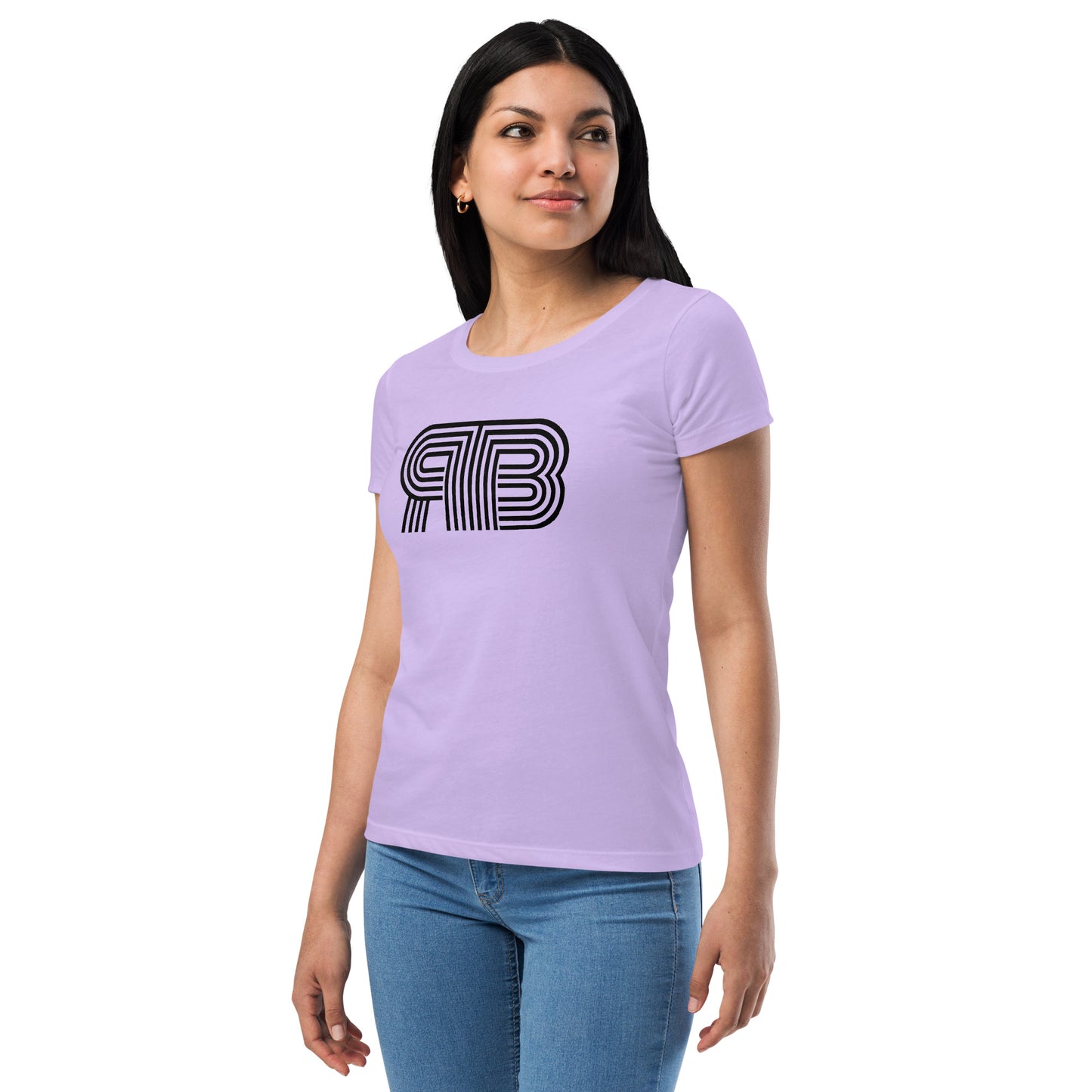 RB Women’s fitted t-shirt